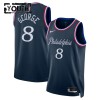 NBA Philadelphia 76ers Trikot Paul George Nike 2025-26 City Edition Navy Swingman - Kinder